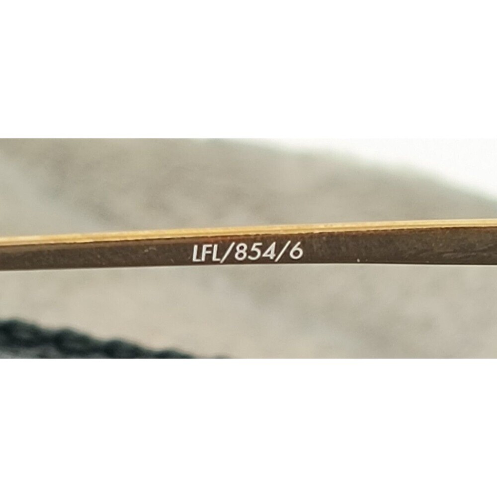 Linda‎ Farrow LFL854/6 Rose Gold Plated Cat Eye Titanium Frame Sunglasses NEW - Picture 12 of 14